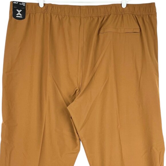 NWT Xersion Men's Pull-on Woven Loose Fit Stretch Brown Pants Big/Tall Size 4XLT - Picture 4 of 10